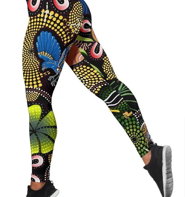 NRL Parramatta Eels Aboriginal Ethnic Style Leggings