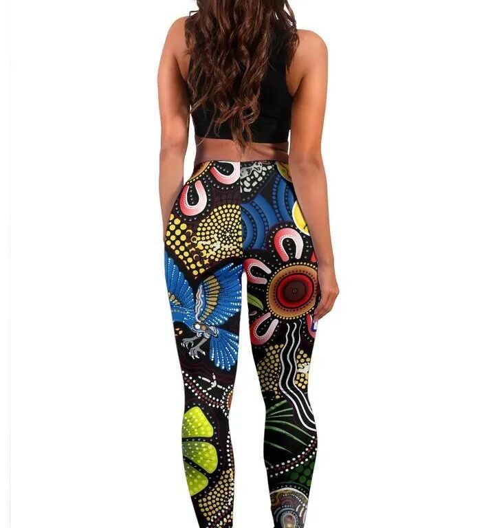 NRL Parramatta Eels Aboriginal Ethnic Style Leggings