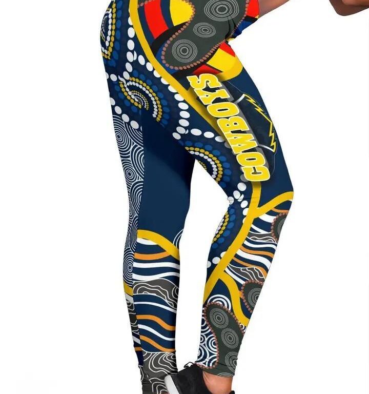 NRL North Queensland Cowboys Unique Indigenous Leggings