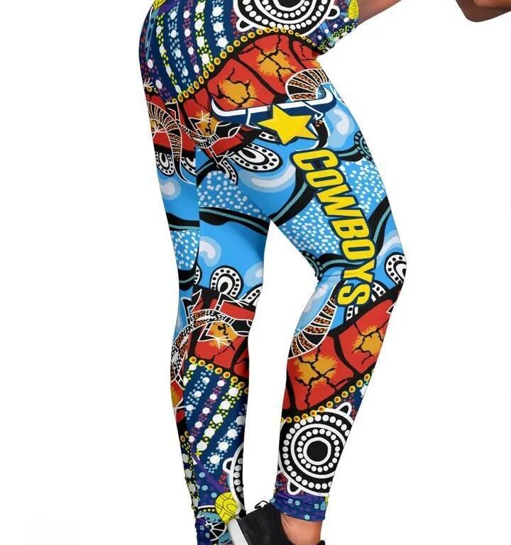 NRL North Queensland Cowboys Indigenous Leggings