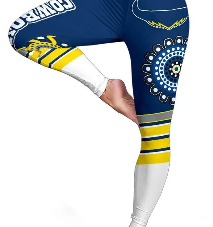 NRL North Queensland Cowboys Proud Indigenous Leggings