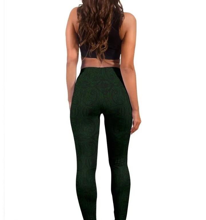 NRL New Zealand Warriors Black Leggings V2