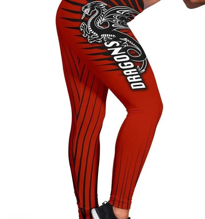 NRL St George Illawarra Dragons . Unique Leggings