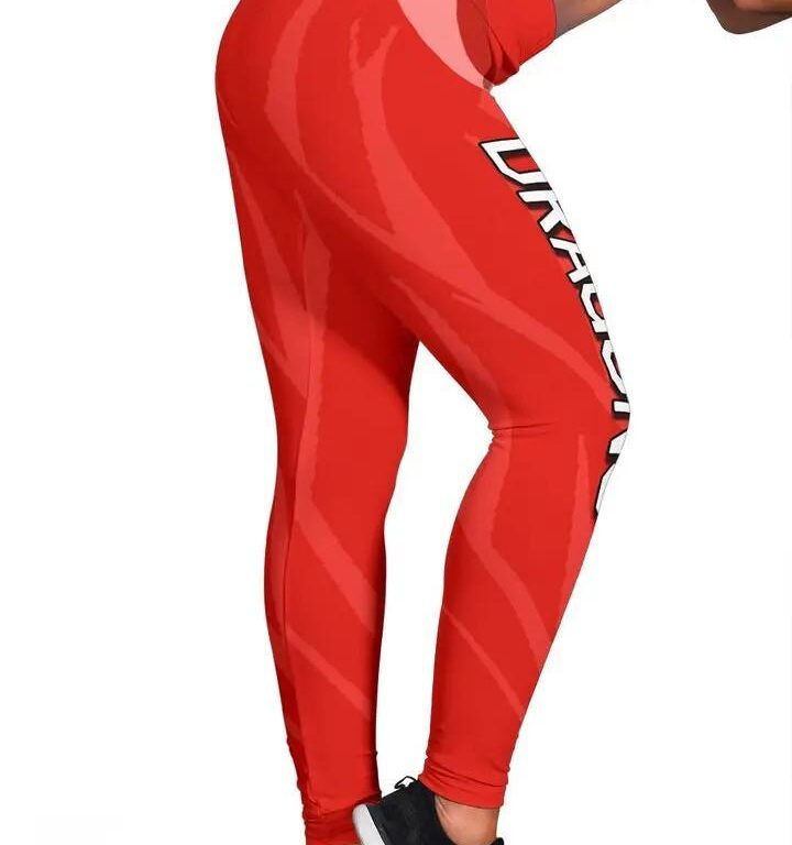 NRL St George Illawarra Dragons . Red Leggings