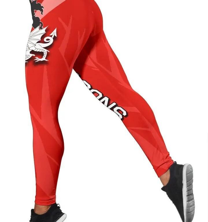NRL St George Illawarra Dragons . Red Leggings