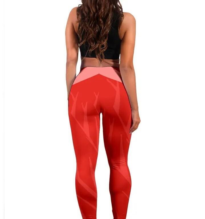 NRL St George Illawarra Dragons . Red Leggings