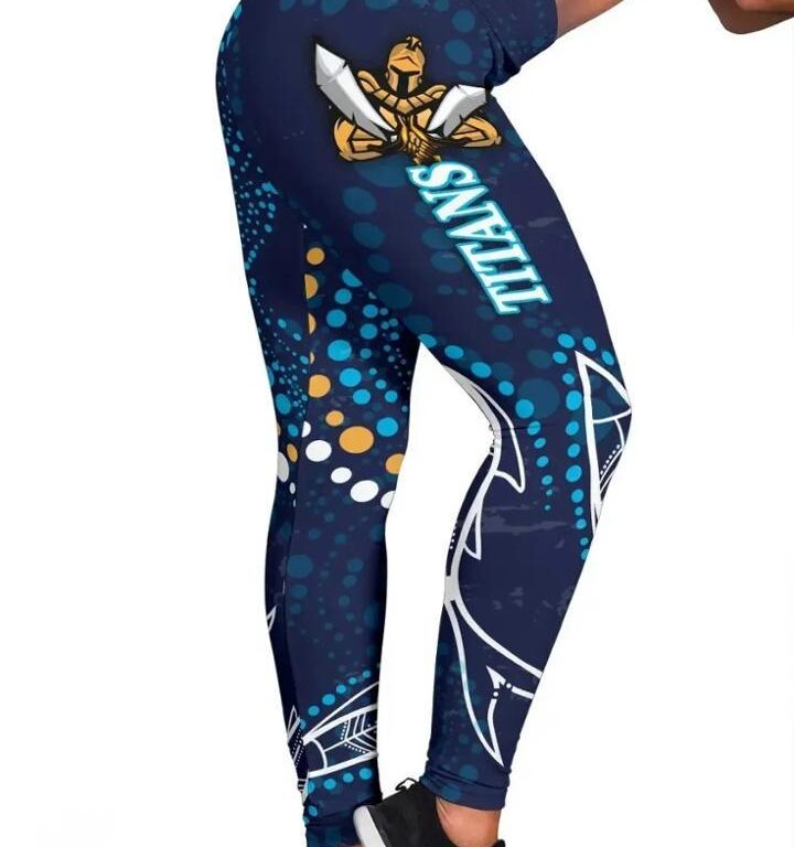 NRL Gold Coast Titans Gladiator Indigenous Leggings