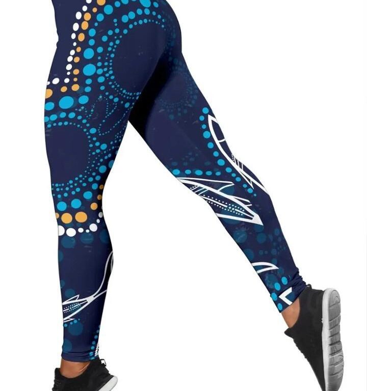 NRL Gold Coast Titans Gladiator Indigenous Leggings
