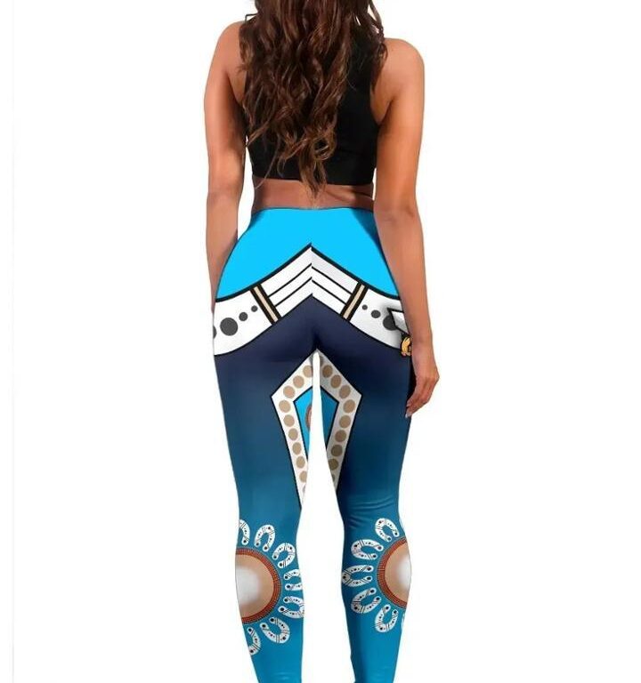 NRL Gold Coast Titans Gladiator Simple Indigenous Leggings