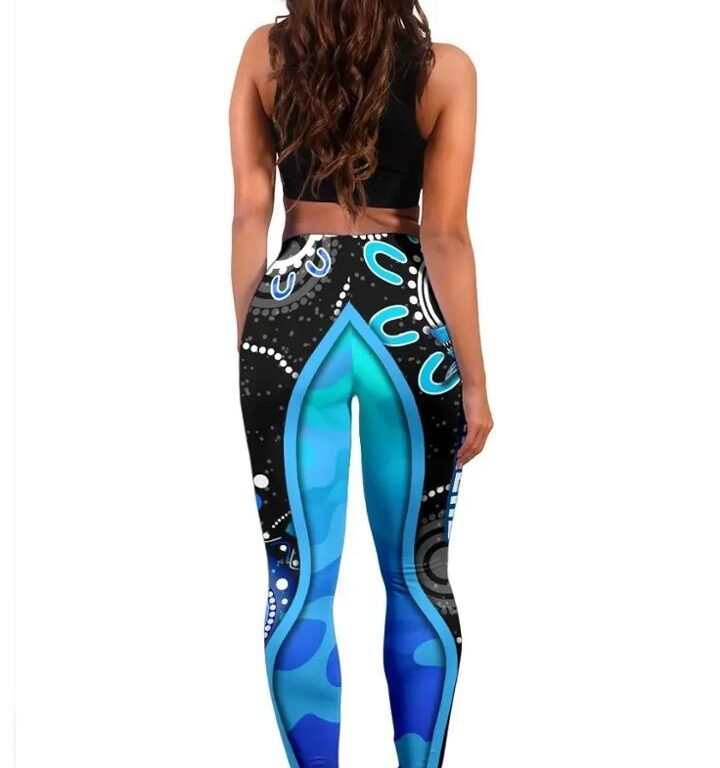 NRL Cronulla Sutherland Sharks - Anzac Day Unique Indigenous Leggings