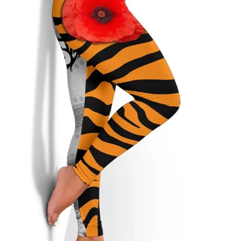 NRL Wests Tigers Anzac Day Leggings