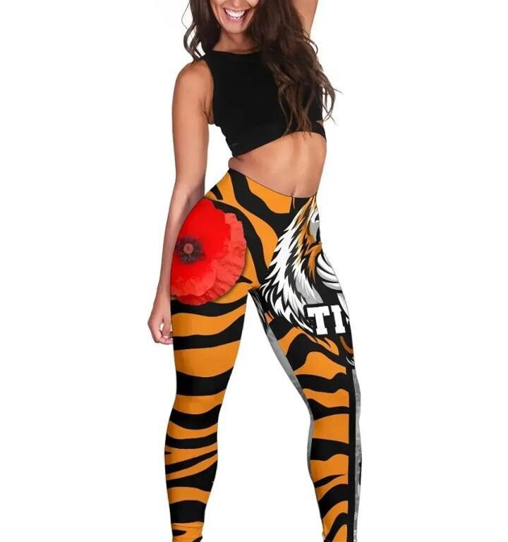 NRL Wests Tigers Anzac Day Leggings