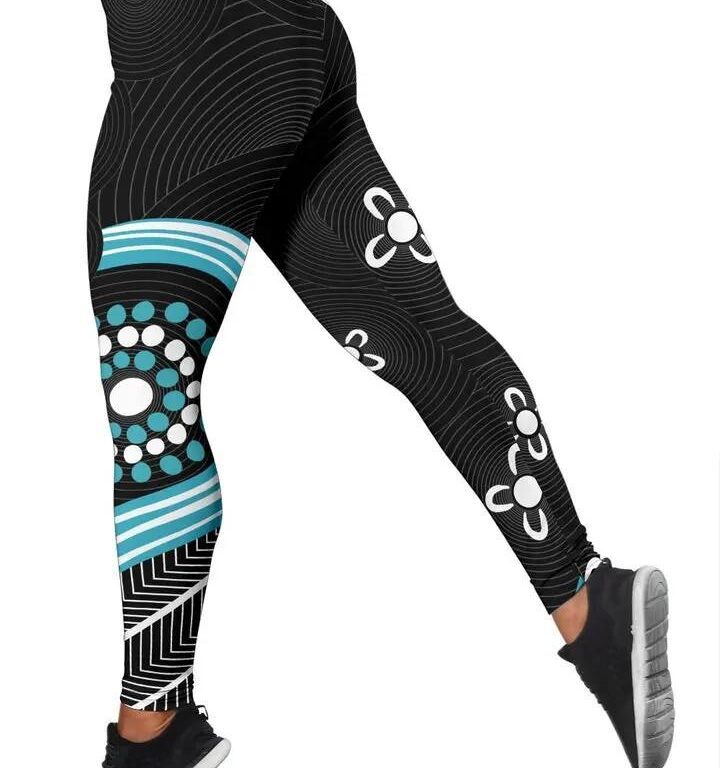 AFL Port Adelaide Power Leggings