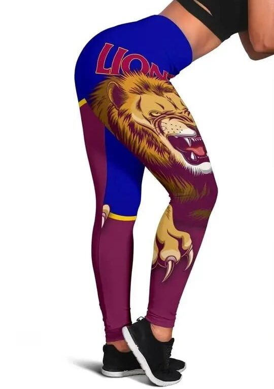 AFL Brisbane Lions Three Stripes Leggings