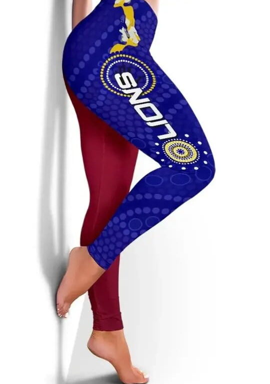 AFL Brisbane Lions NAIDOC Indigenous Leggings