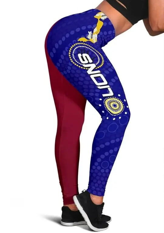 AFL Brisbane Lions NAIDOC Indigenous Leggings