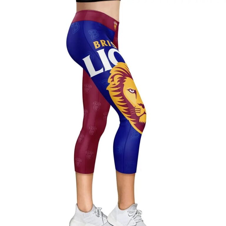 AFL Brisbane Lions Logo Leggings