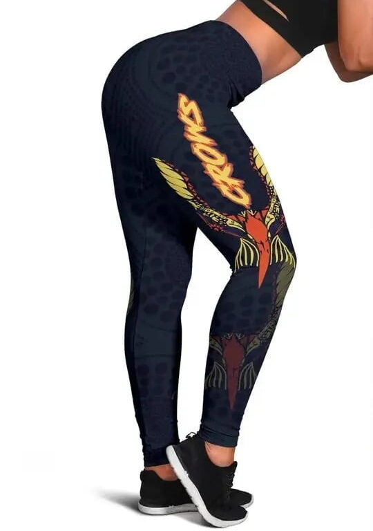 AFL Adelaide Crows Simple Indigenous Leggings