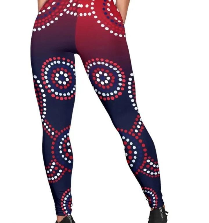 AFL Melbourne Demons Indigenous Leggings
