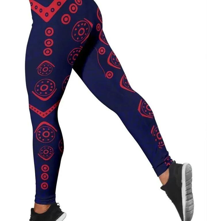 AFL Melbourne Demons Football Leggings