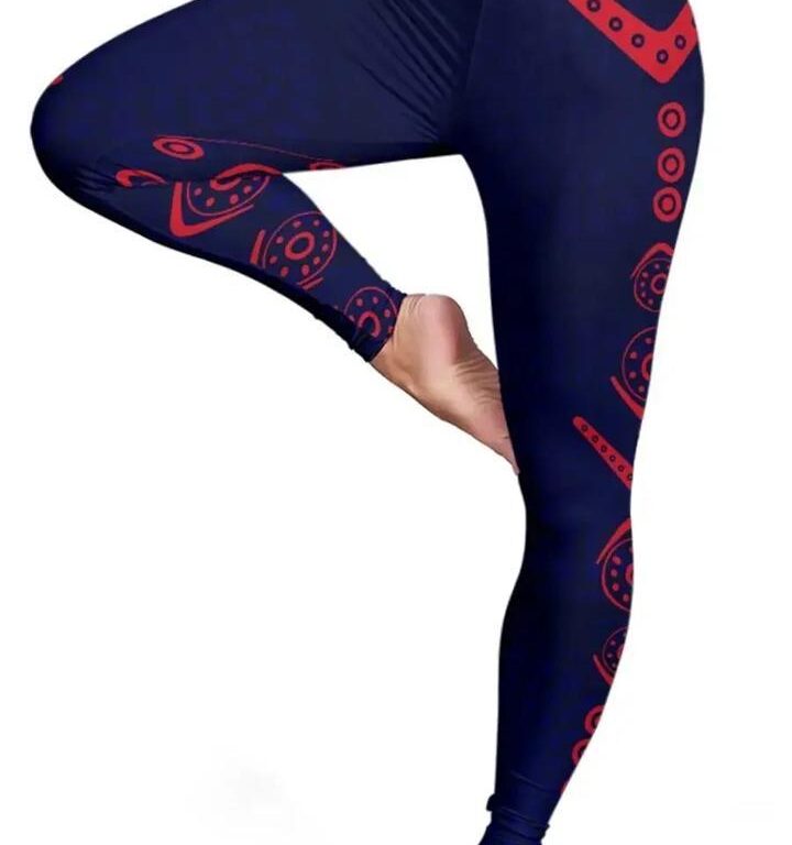 AFL Melbourne Demons Football Leggings