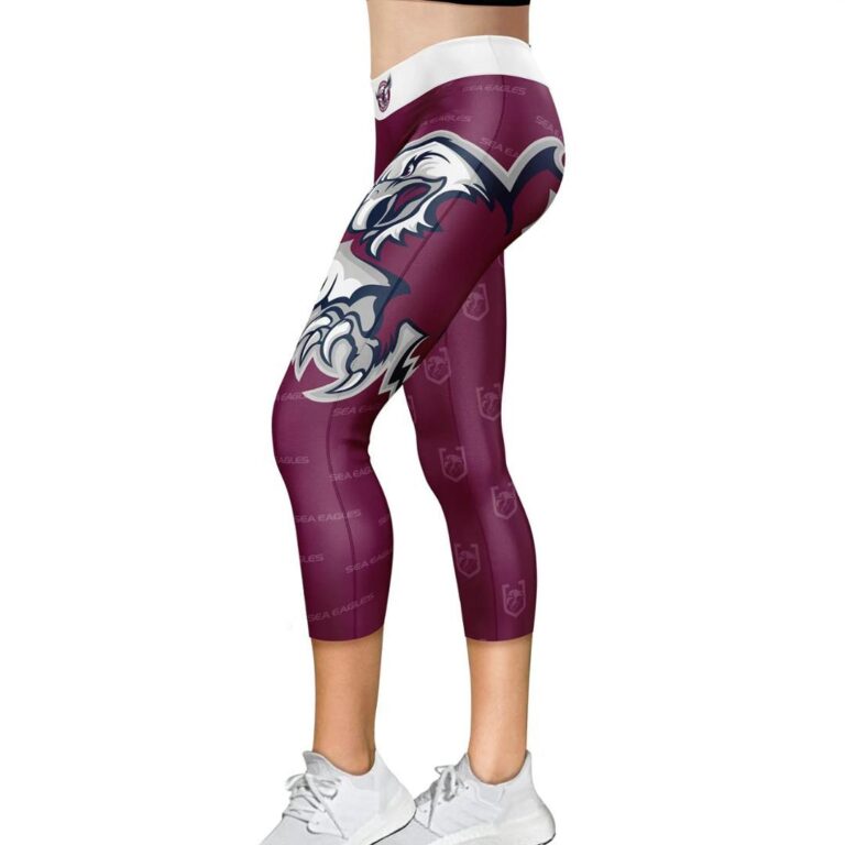 NRL Manly Warringah Sea Eagles Big Logo Leggings