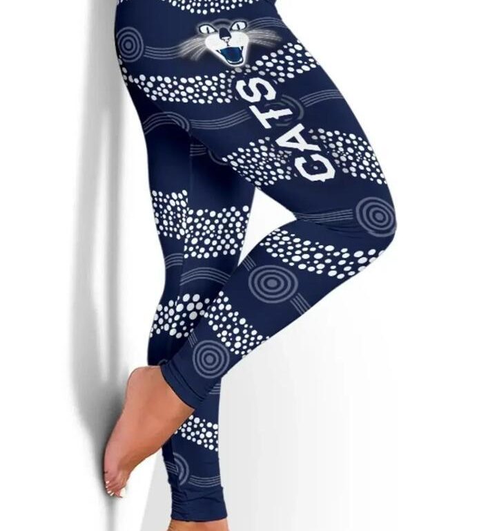 AFL Geelong Cats Indigenous Navy Leggings