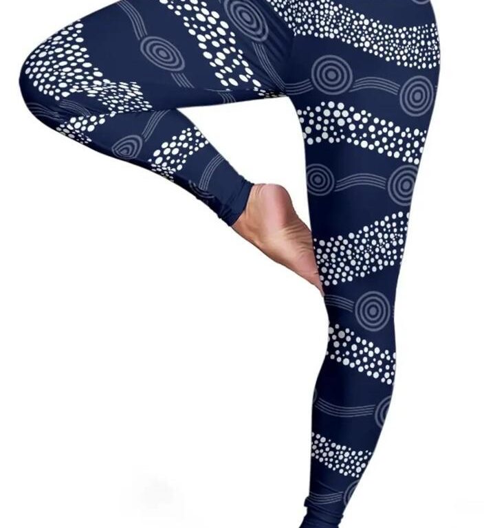 AFL Geelong Cats Indigenous Navy Leggings