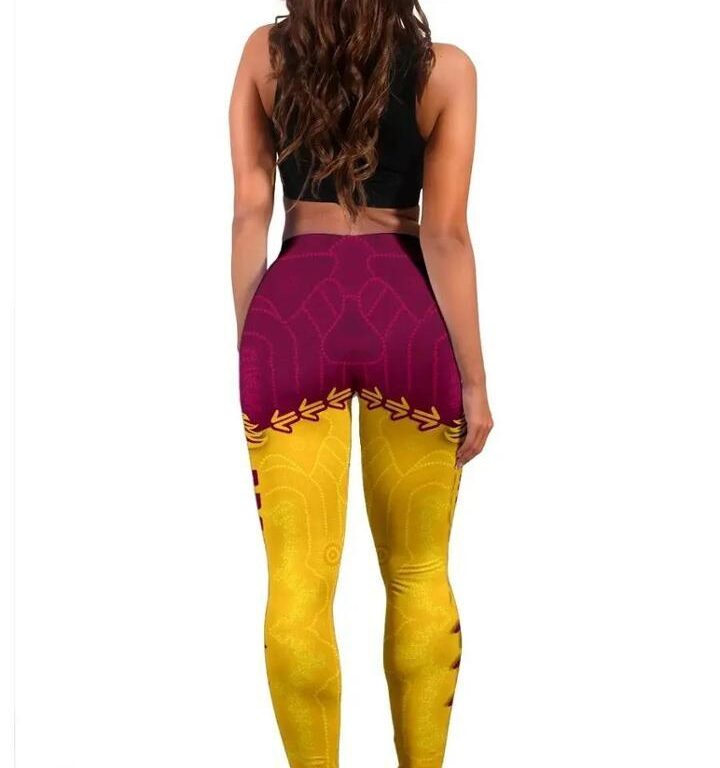 NRL Brisbane Broncos Aboriginal Leggings