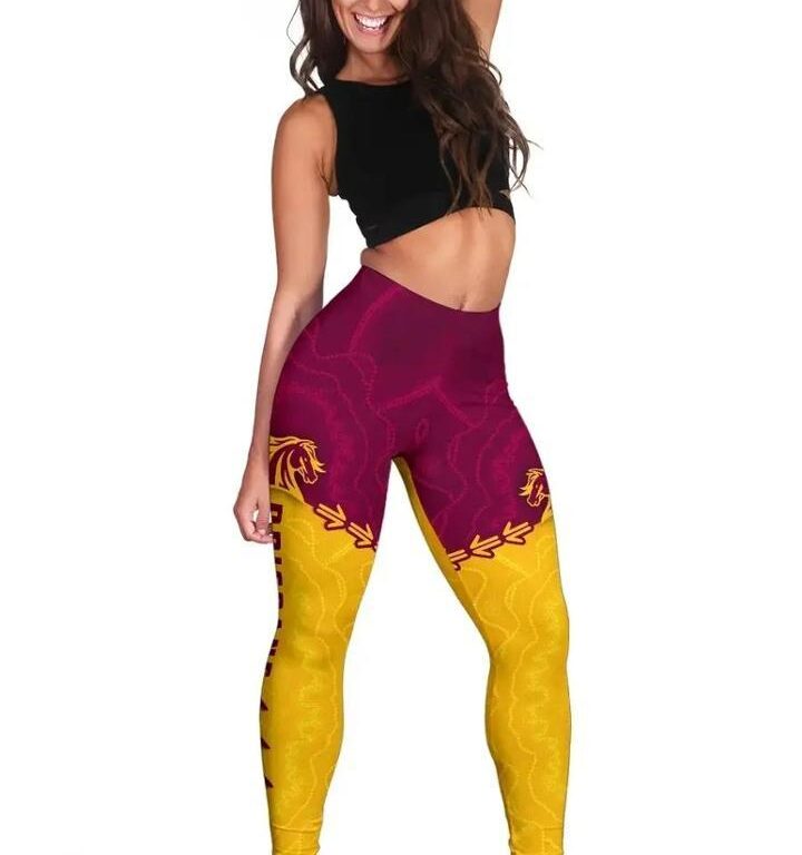 NRL Brisbane Broncos Aboriginal Leggings