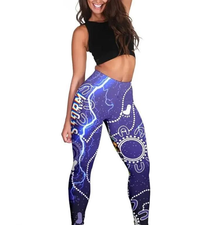 NRL Melbourne Storm Unique Indigenous Leggings