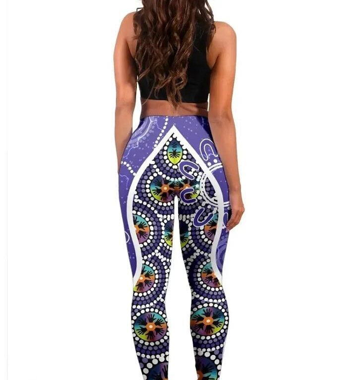NRL Melbourne Storm Unique Indigenous Leggings