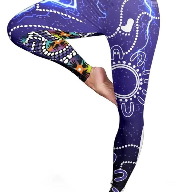NRL Melbourne Storm Unique Indigenous Leggings
