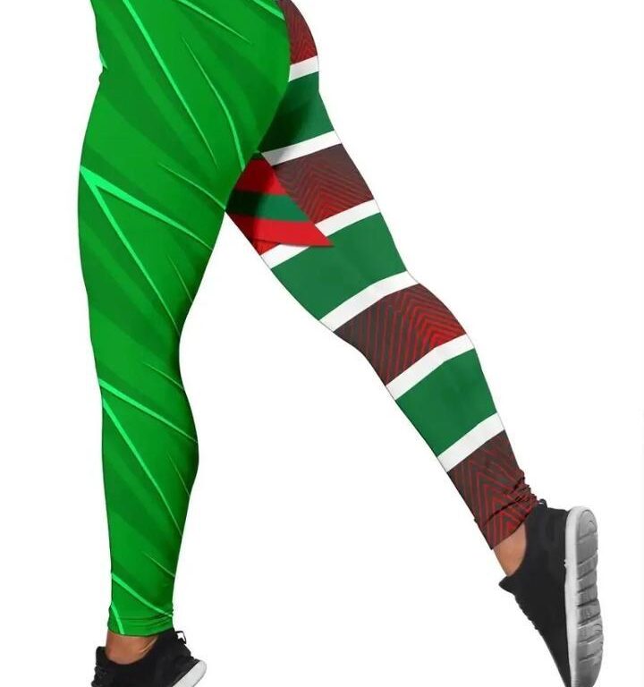 NRL South Sydney Rabbitohs Victorian Vibes Leggings