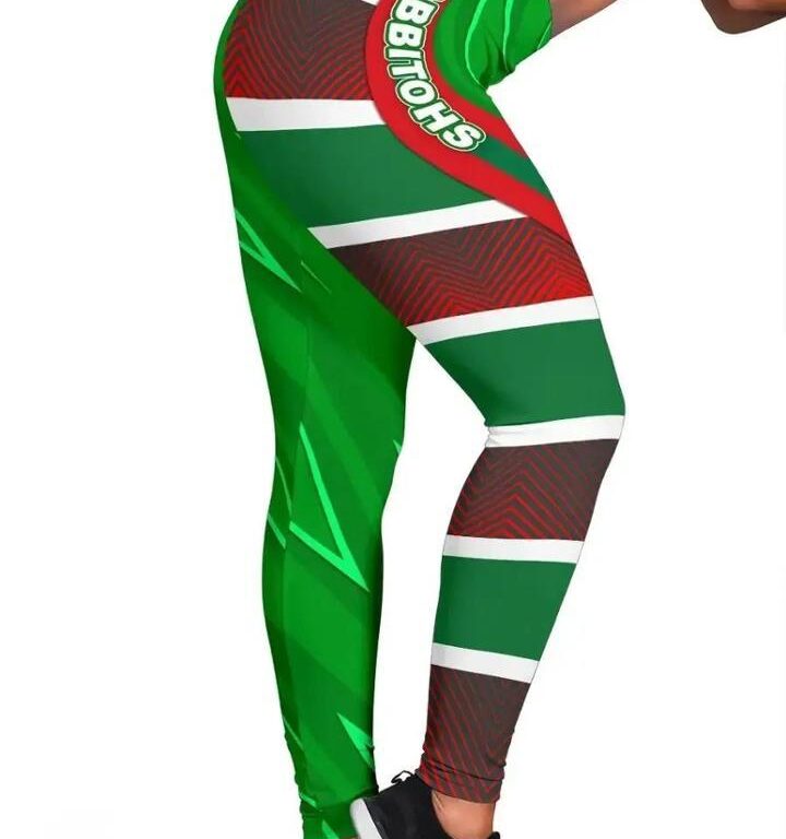 NRL South Sydney Rabbitohs Victorian Vibes Leggings