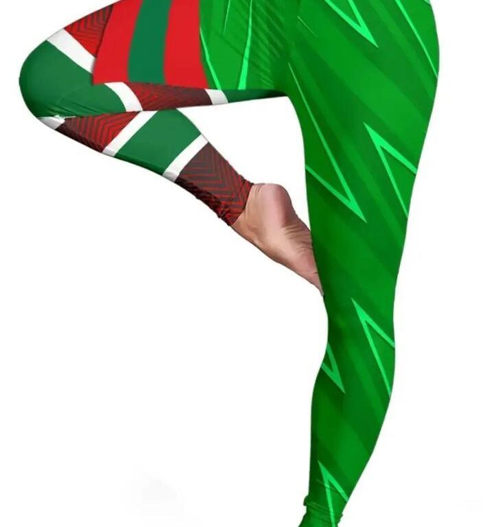 NRL South Sydney Rabbitohs Victorian Vibes Leggings