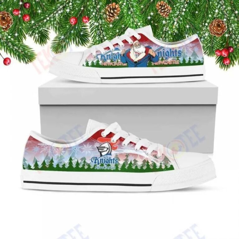 NRL Newcastle Knights Santa Claus Low Top Shoes