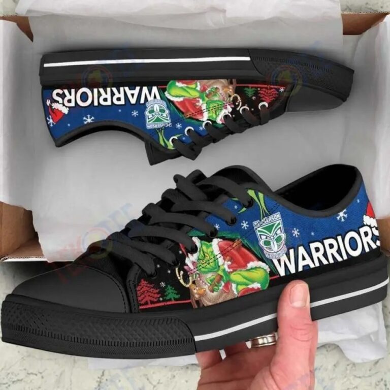 NRL New Zealand Warriors The Grinch Low Top Shoes