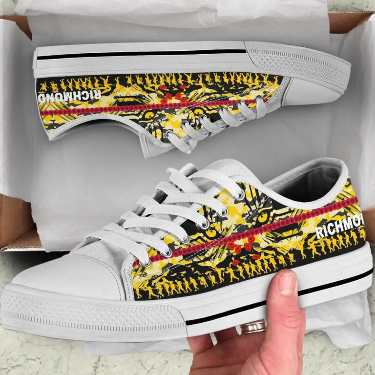 AFL Richmond Tigers Anzac Day Low Top Shoes