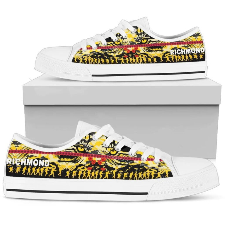 AFL Richmond Tigers Anzac Day Low Top Shoes