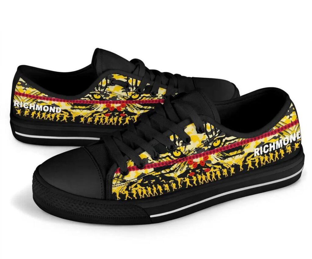 AFL Richmond Tigers Anzac Day Low Top Shoes