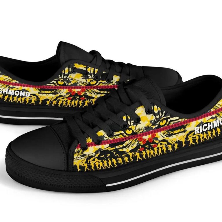 AFL Richmond Tigers Anzac Day Low Top Shoes