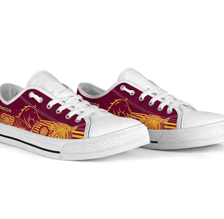 NRL Brisbane Broncos Indigenous Low Top Shoes