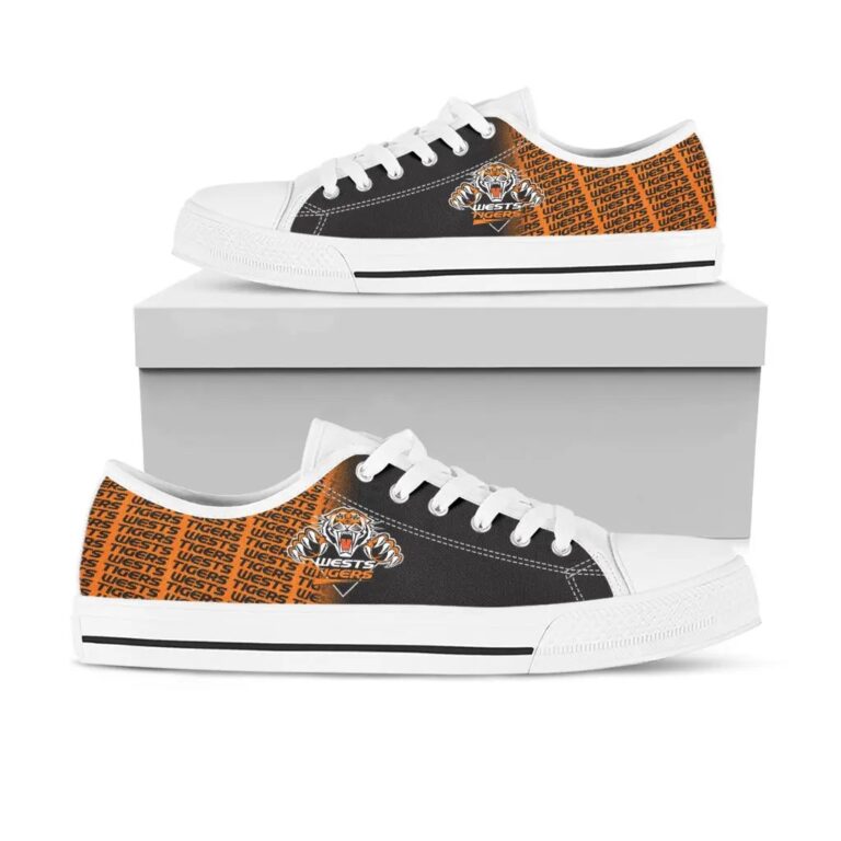 NRL Wests Tigers Low Top Shoes