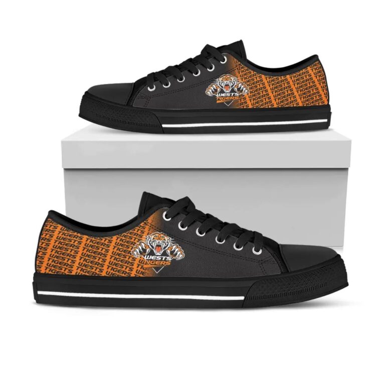 NRL Wests Tigers Low Top Shoes