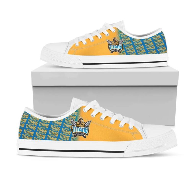 NRL Gold Coast Titans Low Top Shoes