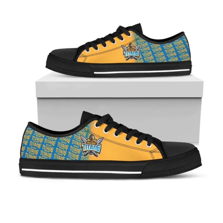 NRL Gold Coast Titans Low Top Shoes