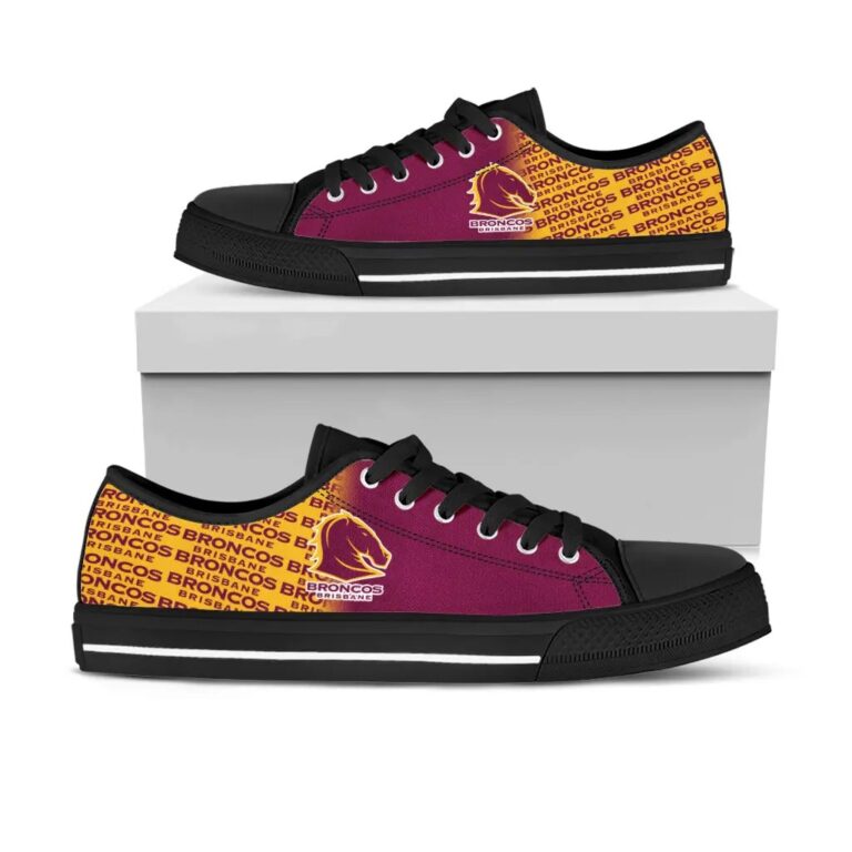 NRL Brisbane Broncos Low Top Shoes
