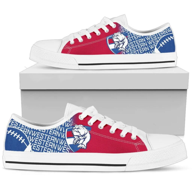 AFL Western Bulldogs Low Top Shoes