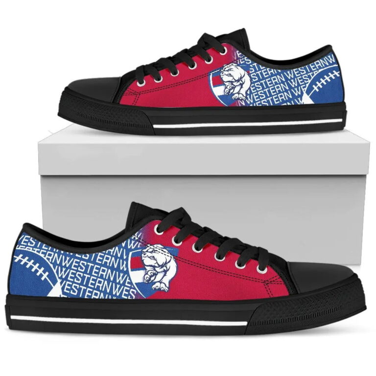 AFL Western Bulldogs Low Top Shoes